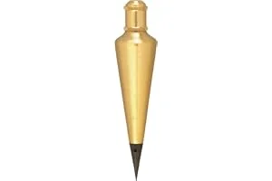Johnson Level & Tool 132 Plumb Bob, 32 oz., Brass Finish, 1 Pack, Black - buy Johnson Level & Tool 132 Plumb Bob 32 oz brass finish view 1